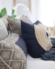 Load image into Gallery viewer, Bandhini Homewear Design African Shield Black Medium Cushion 50x50cm | Accessories | app store dev @@ABC ///[option4] 十月五日 11:53 
