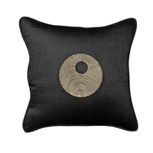 Load image into Gallery viewer, Bandhini Homewear Design Disc Copper Black Medium Cushion 50 x 50 cm | Accessories | app store dev @@ABC ///[option4] 十月五日 11:53 
