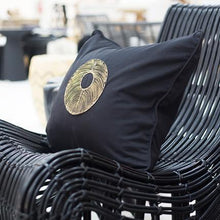 Load image into Gallery viewer, Bandhini Homewear Design Disc Copper Black Medium Cushion 50 x 50 cm | Accessories | app store dev @@ABC ///[option4] 十月五日 11:53 
