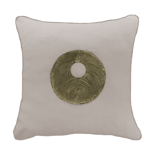 Bandhini Homewear Design Disc Copper Natural Medium cushion 50x50cm | Accessories | app store dev @@ABC ///[option4] 十月五日 11:53 