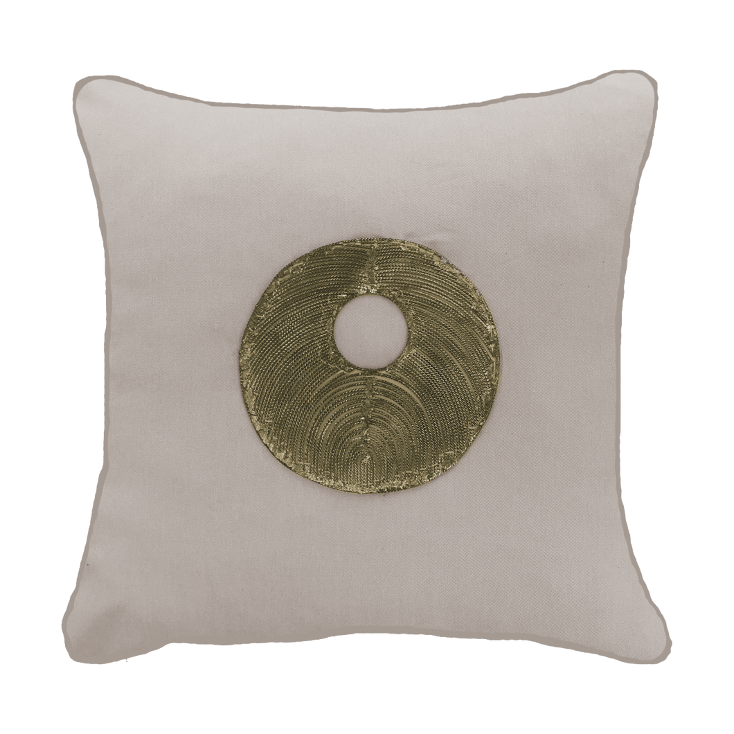 Bandhini Homewear Design Disc Copper Natural Medium cushion 50x50cm | Accessories | app store dev @@ABC ///[option4] 十月五日 11:53 