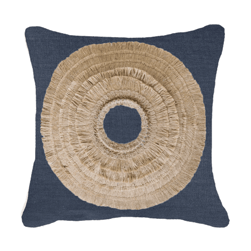 Bandhini Homewear Design African Shield Navy Medium Cushion 50x50cm | Accessories | app store dev @@ABC ///[option4] 十月五日 11:53 
