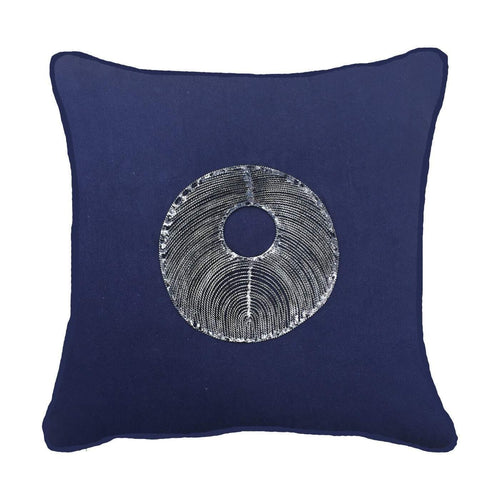 Bandhini Homewear Design Disc Silver Navy Medium Cushion 50 x 50 cm | Accessories | app store dev @@ABC ///[option4] 十月五日 11:53 