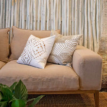 Load image into Gallery viewer, Bandhini Homewear Design Dot Flower White Medium Cushion 50 x 50cm | Accessories | app store dev @@ABC ///[option4] 十月五日 11:53 
