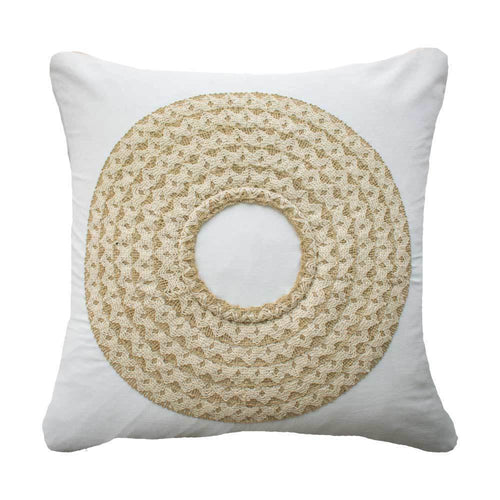 Bandhini Homewear Design African Badge White Lounge Cushion 50 x 50cm | Accessories | app store dev @@ABC ///[option4] 十月五日 11:53 
