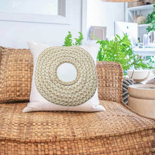 Load image into Gallery viewer, Bandhini Homewear Design African Badge White Lounge Cushion 50 x 50cm | Accessories | app store dev @@ABC ///[option4] 十月五日 11:53 
