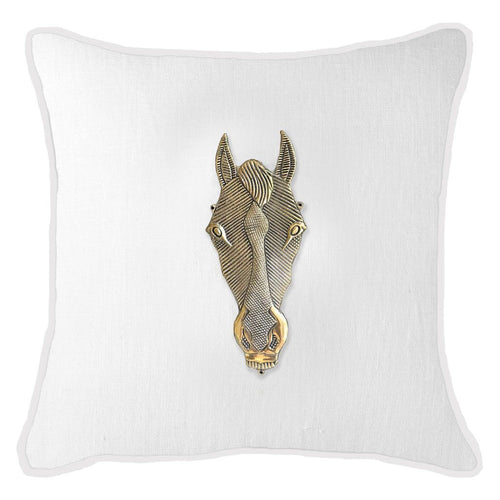 Bandhini Homewear Design Horse Head White Lounge 55x55cm | Sleeping | app store dev @@ABC ///[option4] 十月五日 11:53 