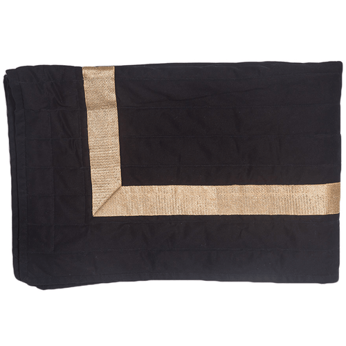 Bandhini Homewear Design Braid Gold Black King Quilt 274 x 274 cm | Sleeping | app store dev @@ABC ///[option4] 十月五日 11:53 