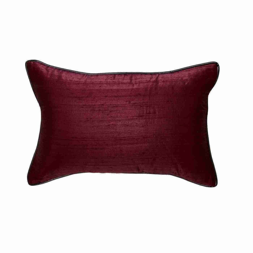 Bandhini Homewear Design Dupion Claret Rectangle Cushion 30x46cm | Accessories | app store dev @@ABC ///[option4] 十月五日 11:53 