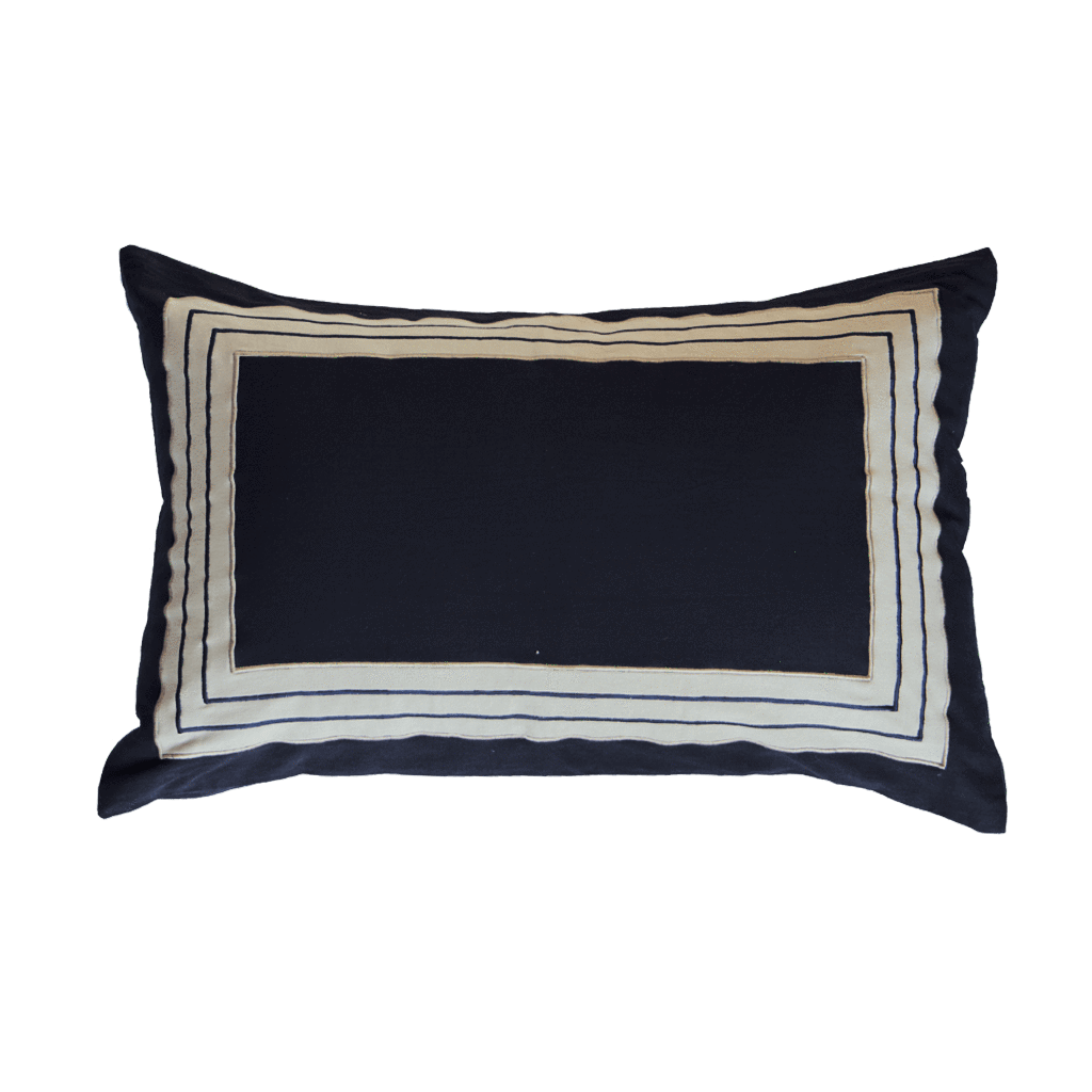 Bandhini Homewear Design Braid Inner Panel Black Sham Cushion 46 x 69 cm | Accessories | app store dev @@ABC ///[option4] 十月五日 11:53 