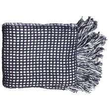 Load image into Gallery viewer, Bandhini Homewear Design Check Black Throw - 170 x 120cm | Accessories | app store dev @@ABC ///[option4] 十月五日 11:53 

