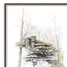 Load image into Gallery viewer, Bandhini Homewear Design Falling Water Pennsylvania | Accessories | app store dev @@ABC ///[option4] 十月五日 11:53 
