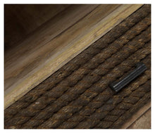 Load image into Gallery viewer, Home &amp; Giftware Ahoy Single Drawer Jute Rope and Mango Wood Bedside Table | Sleeping | app store dev @@ABC ///[option4] 十月五日 11:53 
