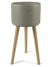 Load image into Gallery viewer, Home &amp; Giftware Concrete Tall Planter on Stilts Medium - Grey | Accessories | app store dev @@ABC ///[option4] 十月五日 11:53 
