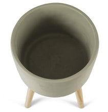 Load image into Gallery viewer, Home &amp; Giftware Concrete Tall Planter on Stilts Medium - Grey | Accessories | app store dev @@ABC ///[option4] 十月五日 11:53 
