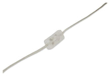 Load image into Gallery viewer, Home &amp; Giftware Glass Shell Table Lamp with White Linen Shade and Metal Base - White | Lighting | app store dev @@ABC ///[option4] 十月五日 11:53 
