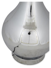Load image into Gallery viewer, Home &amp; Giftware Chrome Metal Bottle Table Lamp with Linen Shade - Chrome | Lighting | app store dev @@ABC ///[option4] 十月五日 11:53 
