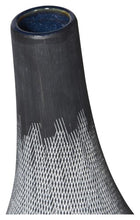 Load image into Gallery viewer, Home &amp; Giftware Criss Cross Ceramic Vase Large - Dark Grey | Accessories | app store dev @@ABC ///[option4] 十月五日 11:53 
