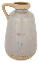 Load image into Gallery viewer, Home &amp; Giftware Grecian Ceramic Urn Small - Soft Grey/Natural | Accessories | app store dev @@ABC ///[option4] 十月五日 11:53 
