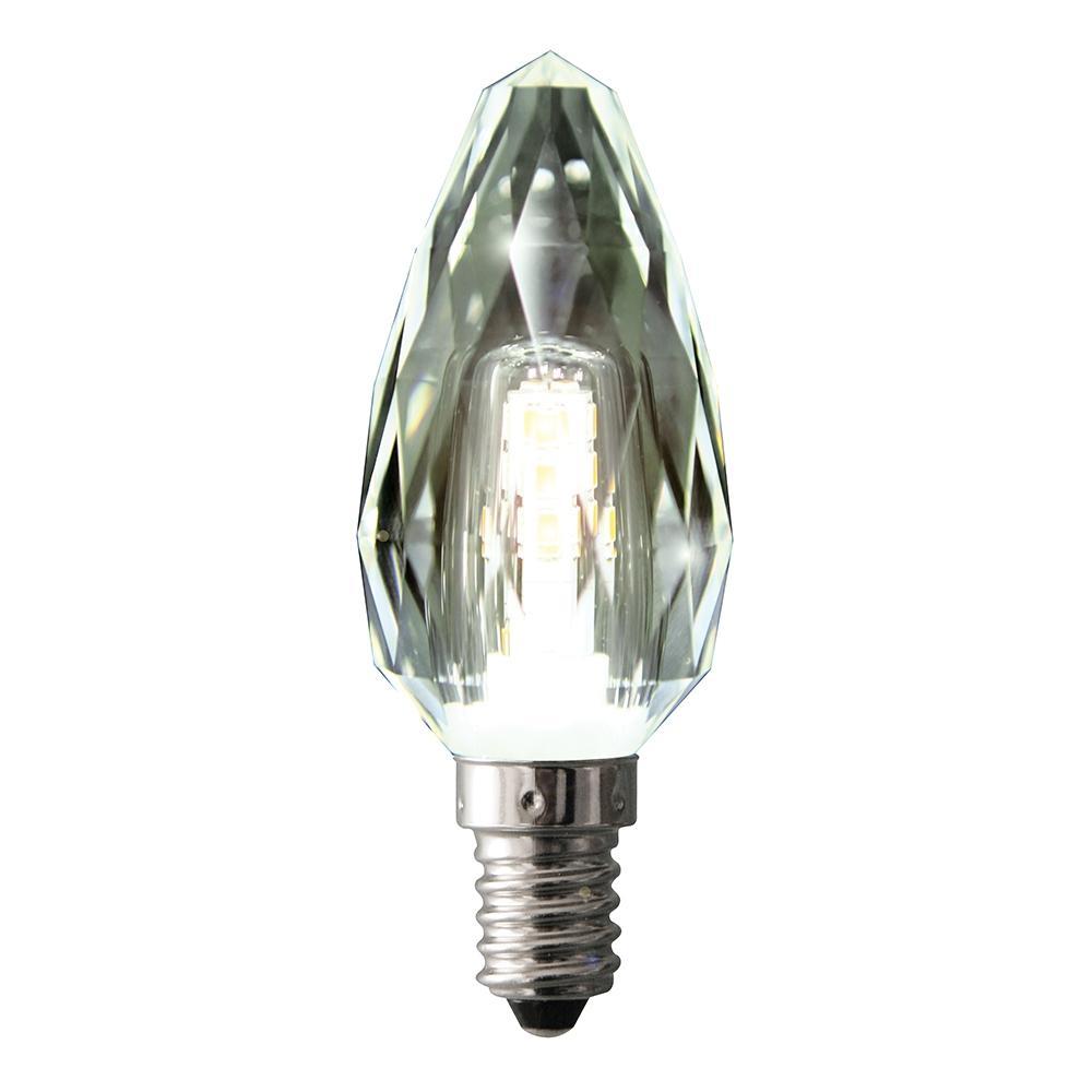 Cafe Lighting and Living Globe LED Candle Crystal 4W 2700K Clear E14 Dimmable | Lighting | app store dev @@ABC ///[option4] 十月五日 11:53 