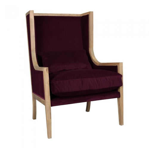 Florabelle Jenner Wingback Plum Velvet | Living | app store dev @@ABC ///[option4] 十月五日 11:53 