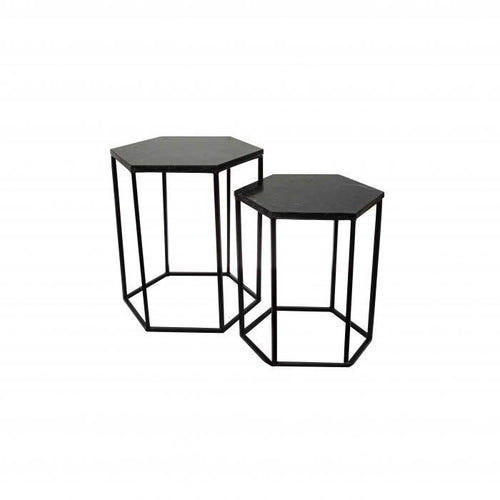 Emac & Lawton Alor Blk Hex Set 2 Tables | Living | app store dev @@ABC ///[option4] 十月五日 11:53 