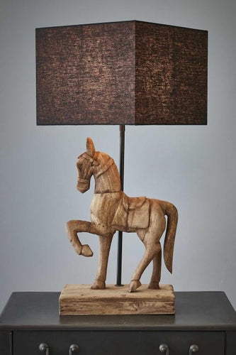Florabelle Clyde Base Only - Weather Barn - Large Wooden Horse Table Lamp Base Only | Lighting | app store dev @@ABC ///[option4] 十月五日 11:53 