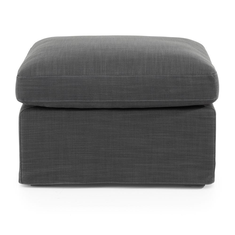 Cafe Lighting and Living Birkshire Ottoman - Charcoal | Living | app store dev @@ABC ///[option4] 十月五日 11:53 