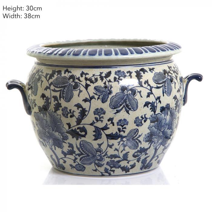 Florabelle Imperial Flower Pot Blue/White | Accessories | app store dev @@ABC ///[option4] 十月五日 11:53 