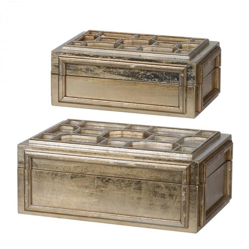 Florabelle Gilt Storage Caddy Set/2 Ant Silver | Living | app store dev @@ABC ///[option4] 十月五日 11:53 