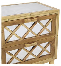 Load image into Gallery viewer, Home &amp; Giftware Cayman Bamboo 2 Drawer Cabinet - Natural | Living | app store dev @@ABC ///[option4] 十月五日 11:53 
