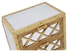 Load image into Gallery viewer, Home &amp; Giftware Cayman Bamboo 2 Drawer Cabinet - Natural | Living | app store dev @@ABC ///[option4] 十月五日 11:53 

