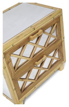 Load image into Gallery viewer, Home &amp; Giftware Cayman Bamboo 2 Drawer Cabinet - Natural | Living | app store dev @@ABC ///[option4] 十月五日 11:53 
