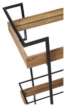 Load image into Gallery viewer, Home &amp; Giftware Heritage Wood and Metal Kitchen Trolley Cart - Natural/Matt Black | Dining | app store dev @@ABC ///[option4] 十月五日 11:53 

