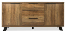 Load image into Gallery viewer, Home &amp; Giftware Atlanta Wood/Concrete Look Sideboard - Natural Veneer | Living | app store dev @@ABC ///[option4] 十月五日 11:53 

