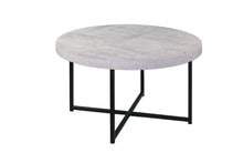 Load image into Gallery viewer, Home &amp; Giftware Harper Faux Concrete Coffee Table with Metal Legs | Living | app store dev @@ABC ///[option4] 十月五日 11:53 
