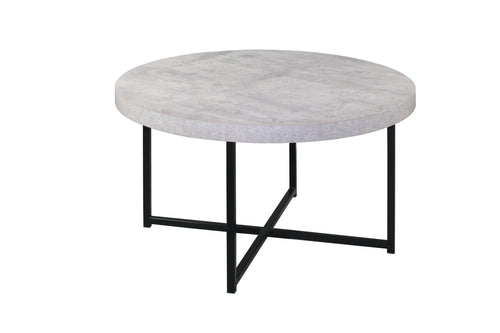 Home & Giftware Harper Faux Concrete Coffee Table with Metal Legs | Living | app store dev @@ABC ///[option4] 十月五日 11:53 
