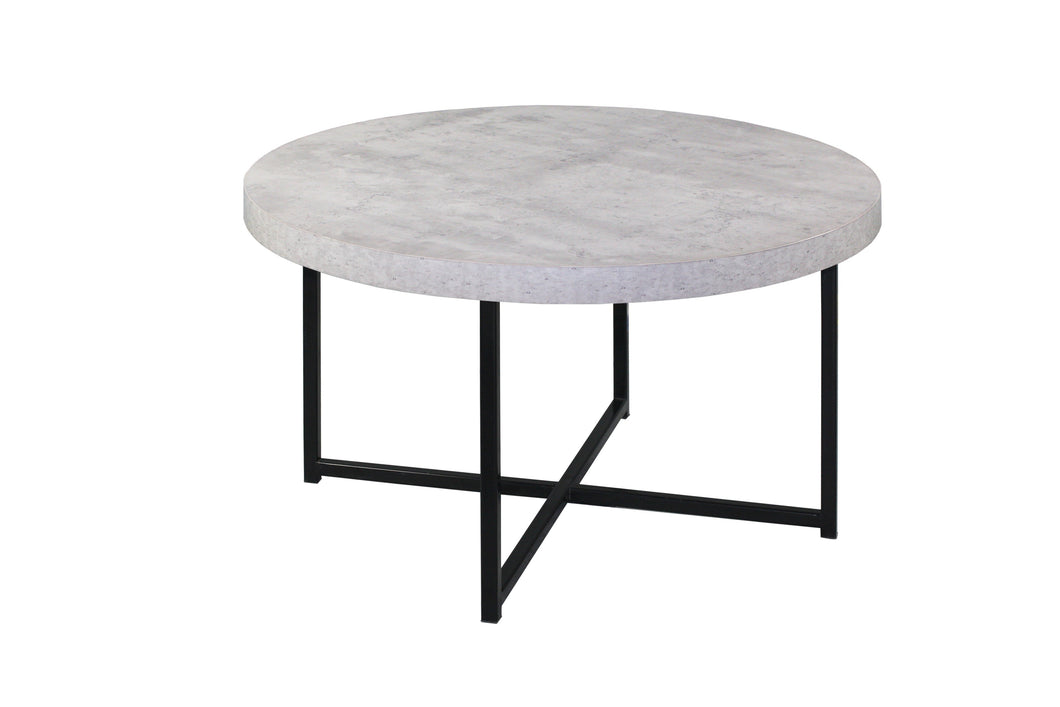 Home & Giftware Harper Faux Concrete Coffee Table with Metal Legs | Living | app store dev @@ABC ///[option4] 十月五日 11:53 