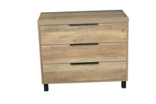 Load image into Gallery viewer, Home &amp; Giftware Atlanta Wood Look Three Drawer Dresser - Natural | Living | app store dev @@ABC ///[option4] 十月五日 11:53 
