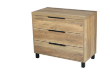 Load image into Gallery viewer, Home &amp; Giftware Atlanta Wood Look Three Drawer Dresser - Natural | Living | app store dev @@ABC ///[option4] 十月五日 11:53 
