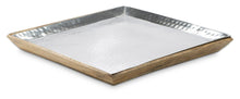 Load image into Gallery viewer, Home &amp; Giftware Aluminium and Mango Wood Ari Square Tray with Removable Parts | Accessories | app store dev @@ABC ///[option4] 十月五日 11:53 
