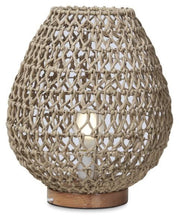 Load image into Gallery viewer, Home &amp; Giftware Capri Natural Woven Table Lamp Medium - Brown | Lighting | app store dev @@ABC ///[option4] 十月五日 11:53 

