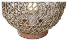 Load image into Gallery viewer, Home &amp; Giftware Capri Natural Woven Table Lamp Medium - Brown | Lighting | app store dev @@ABC ///[option4] 十月五日 11:53 
