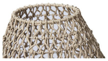 Load image into Gallery viewer, Home &amp; Giftware Capri Natural Woven Table Lamp Large - Brown | Lighting | app store dev @@ABC ///[option4] 十月五日 11:53 
