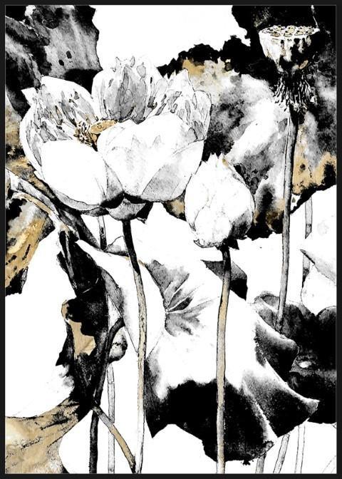 Home & Giftware Floral Foil Framed Canvas Wall Art - Multicolour | Accessories | app store dev @@ABC ///[option4] 十月五日 11:53 