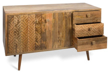 Load image into Gallery viewer, Home &amp; Giftware Ashanti Two Door, Three Drawer Mango Wood Sideboard | Living | app store dev @@ABC ///[option4] 十月五日 11:53 
