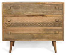 Load image into Gallery viewer, Home &amp; Giftware Ashanti Three Drawer Mango Wood Dresser | Sleeping | app store dev @@ABC ///[option4] 十月五日 11:53 
