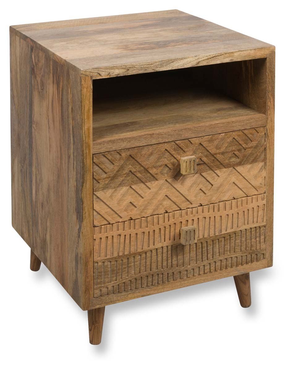Home & Giftware Ashanti Two Draw Mango Wood Bedside Table | Sleeping | app store dev @@ABC ///[option4] 十月五日 11:53 