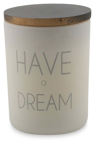Home & Giftware Have A Dream Frosted Glass Candle with Wax | Accessories | app store dev @@ABC ///[option4] 十月五日 11:53 