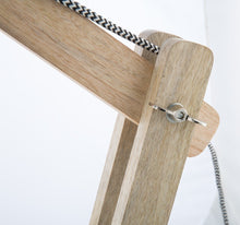 Load image into Gallery viewer, Home &amp; Giftware Chelsea Adjustable Wood and Iron Desk lamp | Lighting | app store dev @@ABC ///[option4] 十月五日 11:53 
